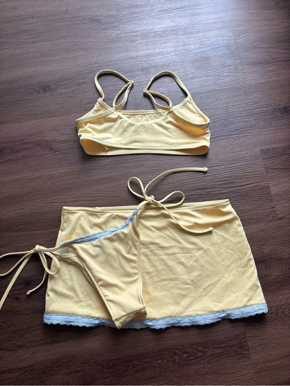 Frankie’s Bikinis 3 Piece Bikini Set